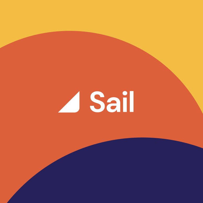 Sail logo lockup